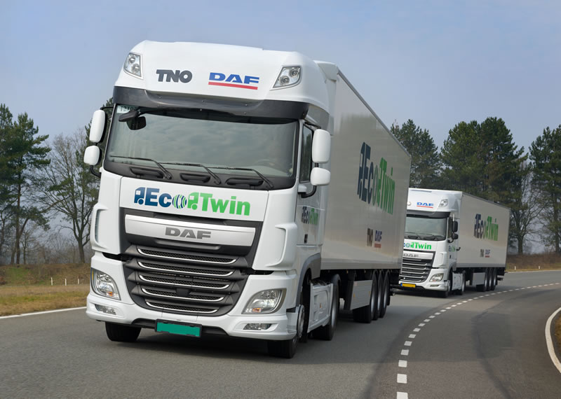 Trucks will drive to Rotterdam from around Europe in April to try out ...