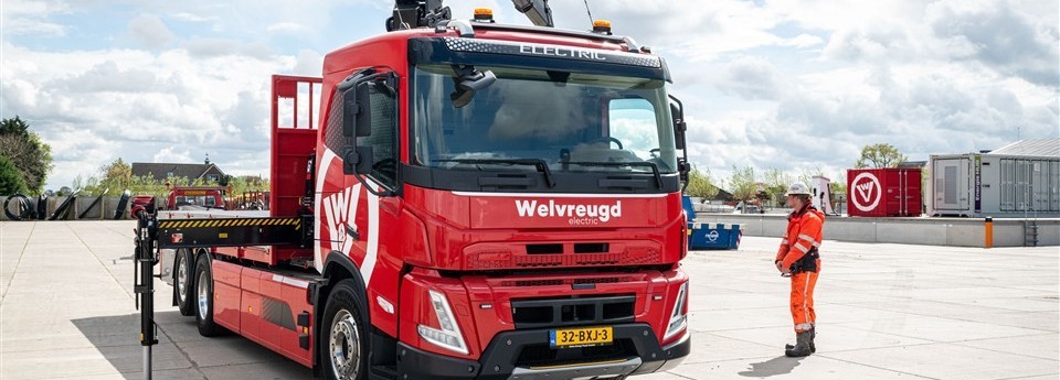 Eerste elektrische truck in het Westland voor Welvreugd