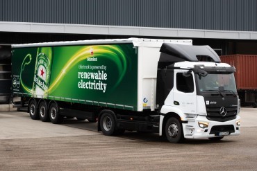Heineken grensoverschrijdend elektrisch met Einride