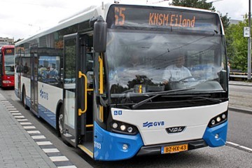 Amsterdam: Elektrische bussen vanaf 2017