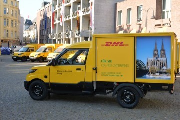 Deutsche Post met 66 e-auto's in Keulen
