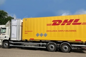 DHL Express start praktijktest met DAF waterstoftruck