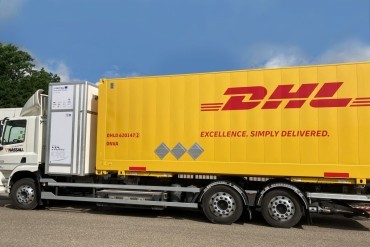 DHL Express start praktijktest met DAF waterstoftruck 