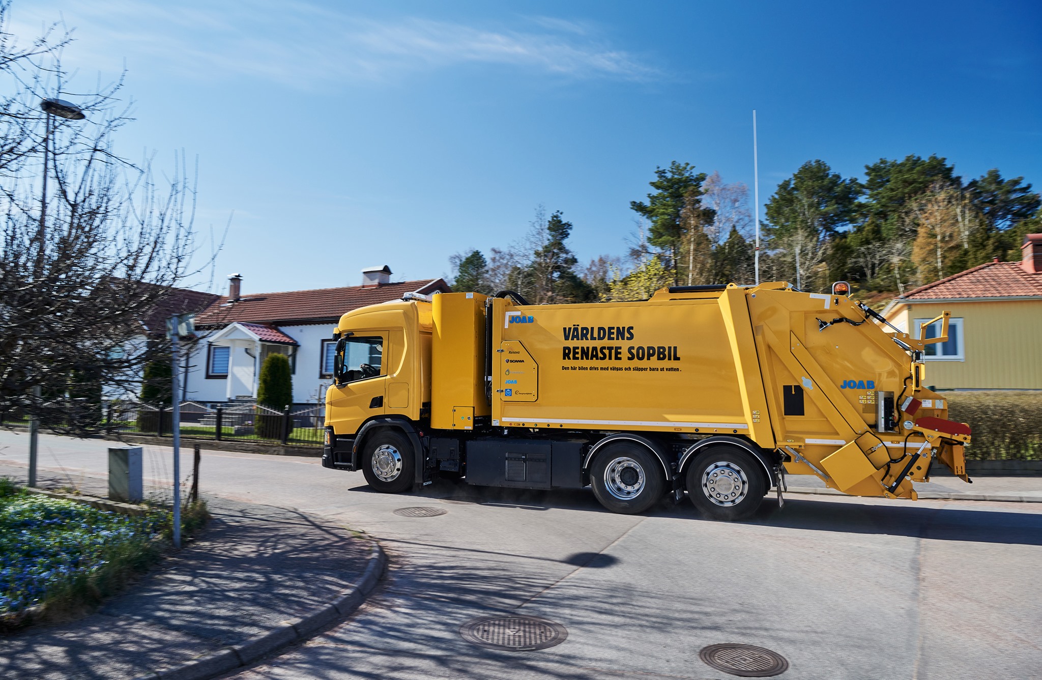 Stadium pistool Afhankelijk Scania Fuel Cell vuilnisauto voor Götheborg - Transport & Milieu