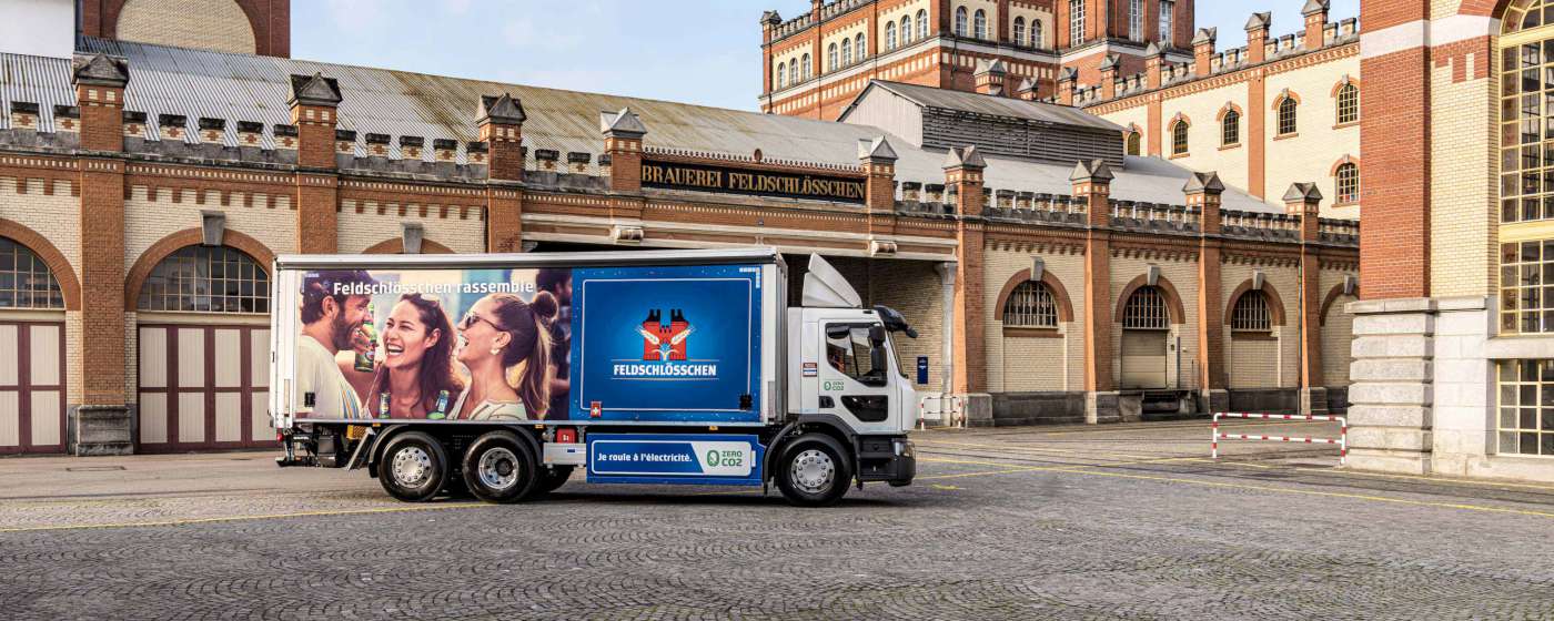 CO2 neutrale distributie van Carlsberg met Renault Trucks