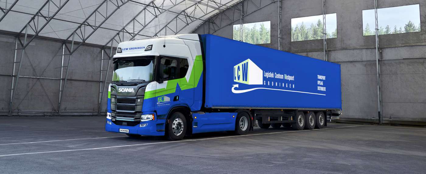 LCW Groningen gaat elektrisch met Scania