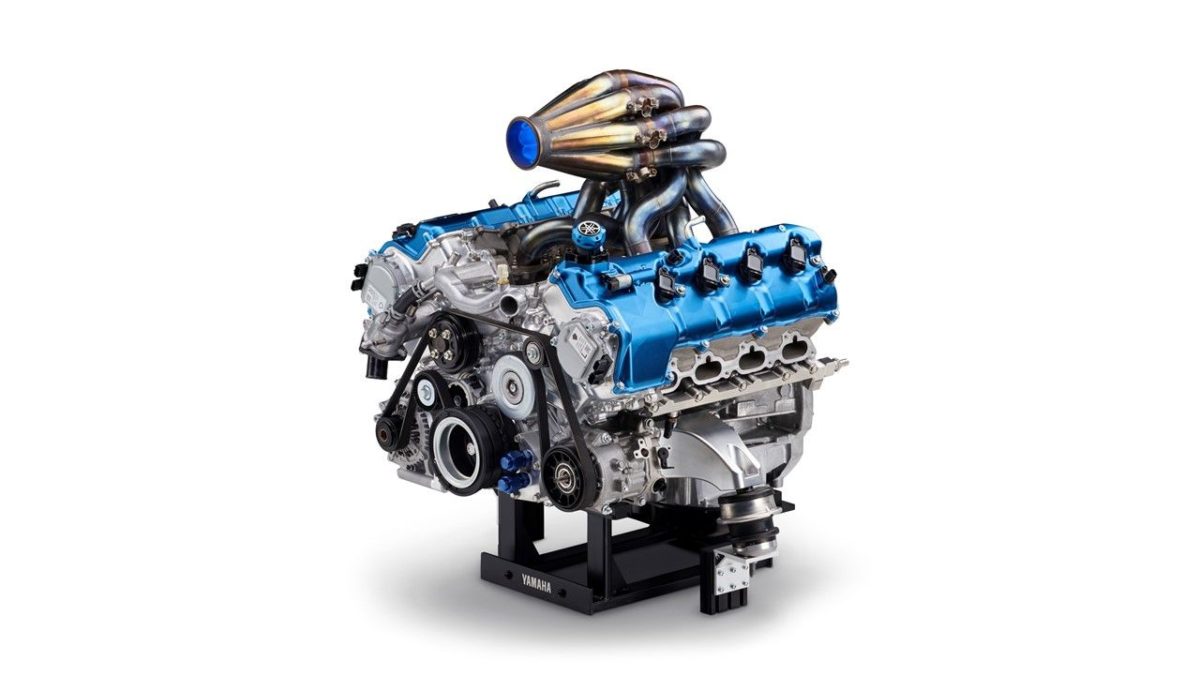 Waterstof V8 motor uit Japan