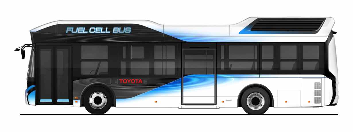 Toyota komt met Fuel Cell bus