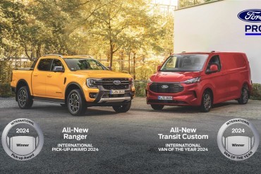 Ford Transit Custom en Ranger in de prijzen