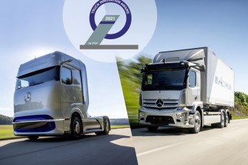Truck Innovation Award 2021 voor Mercedes-Benz Trucks