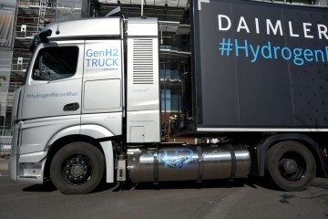 Daimler Truck: Recordrun op vloeibare waterstof