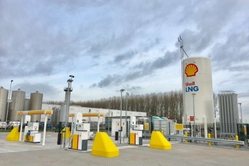 Shell LNG tankstation Heerenveen operationeel