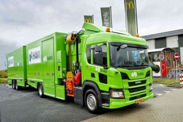 Scania Hybrid voor Suez en Havi voor McDonalds