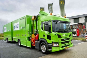 Scania Hybrid voor Suez en Havi voor McDonalds
