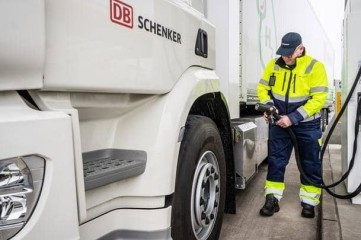Hyzon truck voor DB Schenker