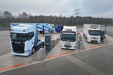 Eerste Milence laadhub voor trucks in Nederland