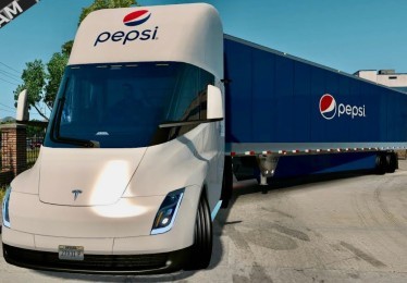Pepsico ontvangt eerste Tesla Semi