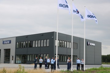 Eerste energie neutrale Scania dealer geopend