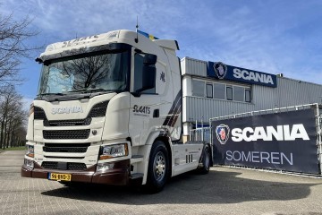 Scania Hybrid voor Slaats Dierenvoeders BV
