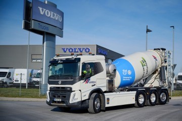 Elektrische Volvo betonmixer voor CEMEX