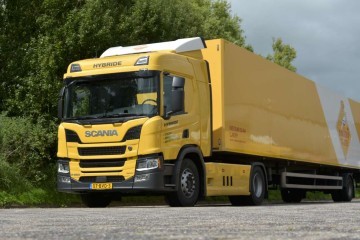 Scania Hybride trucks voor Bakkerij Van der Zee
