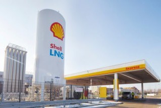 Shell LNG-station Waalhaven open