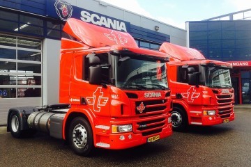 Eerste LNG-Scania's voor Tielbeke