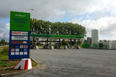 Rolande opent LNG tankstation in Veghel