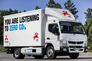 Fuso Canter E-Cell test geslaagd