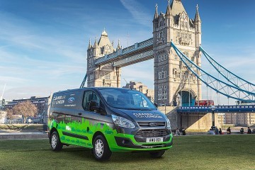 Ford Transit PHEV rijdt proef in Londen