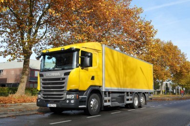Rij-impressie Scania Hybrid truck