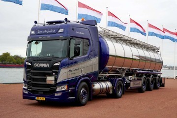 Vijf LNG Scania's voor Meijndert