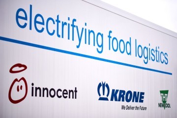 Krone test New Cool trailer bij Nagel Group