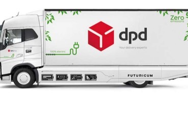 Elektrische truck met megasterke accu voor DPD