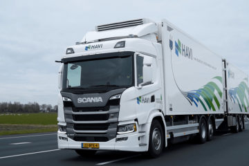 HAVI neemt Scania Plug-in Hybride(PHEV) in gebruik