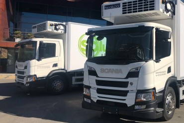 Colruyt start praktijktests met twee Scania’s 25P