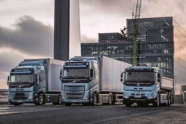 Volvo start serieproductie elektrische 44 tons trucks 