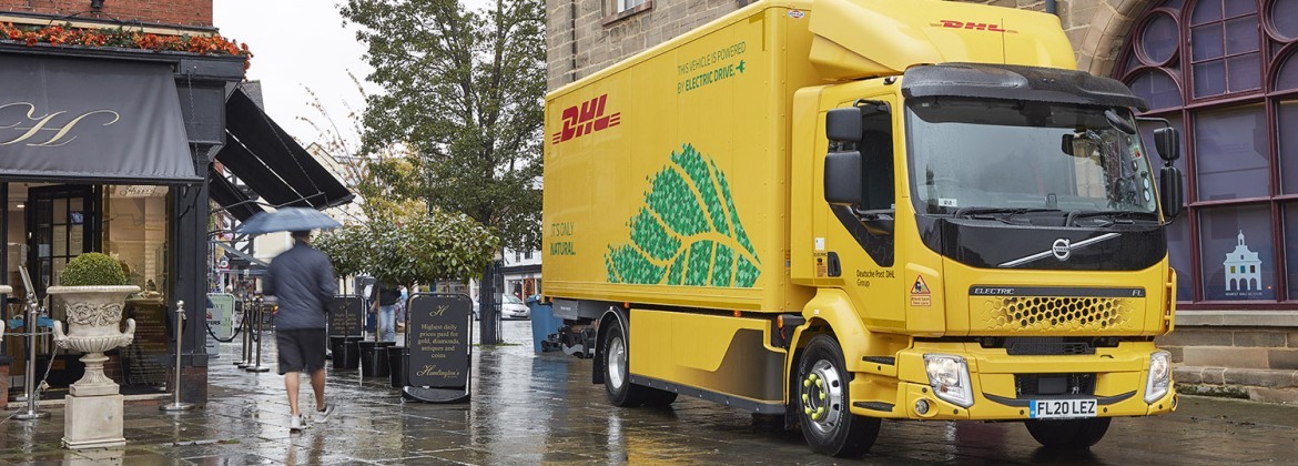 Samenwerkingsovereenkomst DHL en Volvo Trucks